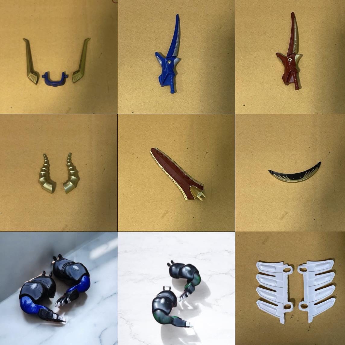 Resin Robot Parts Kit GaoKing | Wild Force Megazord | Robot accessories | Robot Kit Accessories | Gaoranger | Power Rangers Wild Force