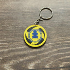 Ikkou Kasumi  Kuwaga Raiger Cam  Navy Thunder Ranger
“Ninja Storm and Hurricaneger keychain set, featuring iconic Red, Blue, and Yellow Rangers. Lightweight, durable, and perfect for fans of the original Japanese and American series.”