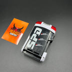 Power Rangers S.P.D. and Dekaranger gear collection: Delta Morphers, Red Ranger Morpher, SPD Licenses, Dekamaster License, and Morpher SPD.