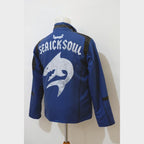 Cosplay jacket from Power Rangers Megaforce Gosei Blue Ranger and Tensou Sentai Goseiger 2010 series, handmade costume perfect for anime conventions, fan gatherings, and collectors