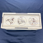 Red Gao Crystal from Hyakujuu Sentai Gaoranger (2001) and Power Rangers Wild Force (2002), a collectible item symbolizing the Rangers’ power animals.