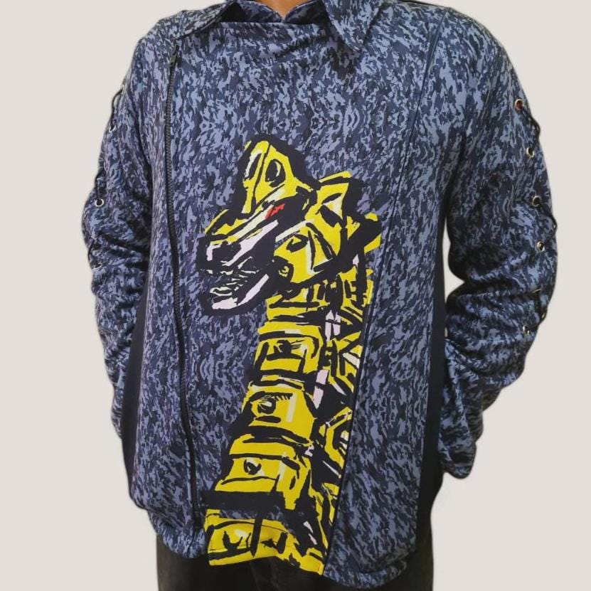 Power Rangers Dino Thunder Aba Black Ranger cosplay jacket inspired by Bakuryuu Sentai Abaranger 2003 Super Sentai series, perfect for conventions, fan photoshoots, and collectors