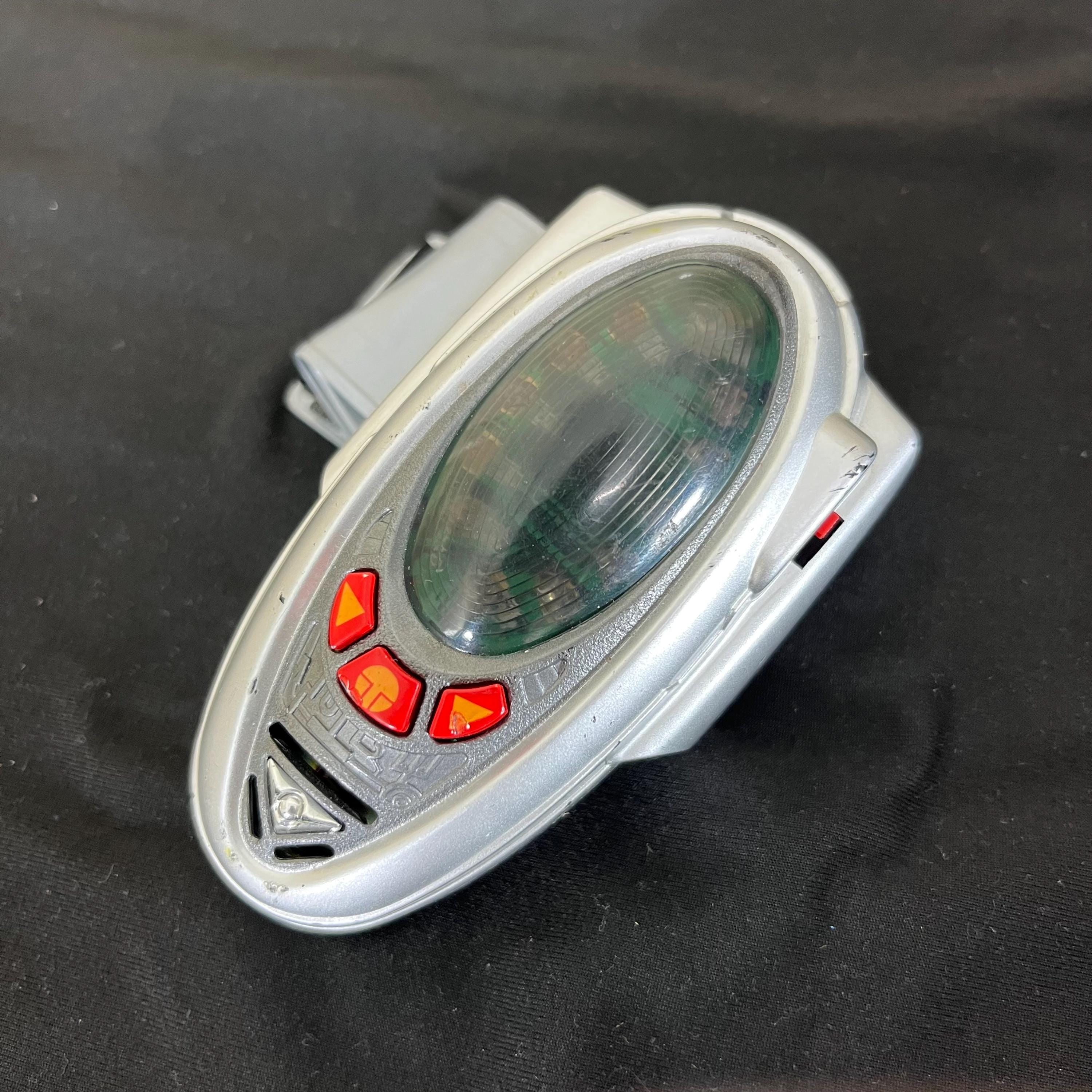 Power Rangers Time Force (2001) Chrono Morpher, a collectible wrist morphing device with lights and sound, used by the rangers to transform.