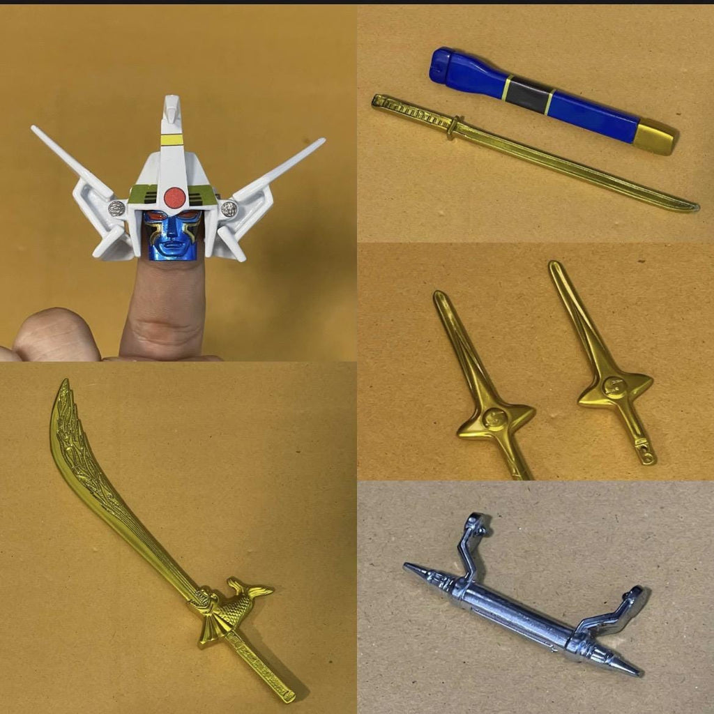 Resin Robot Parts Kit Muteki Shogun | Shogun Megazord | Robot accessories  | Robot Kit Accessories | Kakuranger |  Alien Rangers