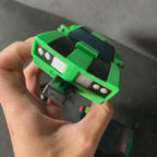 Alien Crash Vehicle  2 Cars in 1 | Ben & Kevin Heads with Crash Car | Ben 10 Ultimate Alien