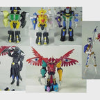 Model  Robo Power Animal Set  Gaoranger | Version Japan | Power Rangers Wild Force | Super Sentai |  Power Ranger
