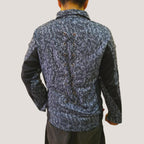 Super Sentai Abaranger Aba Black Ranger cosplay jacket inspired by Power Rangers Dino Thunder 2004, premium fan apparel suitable for collectors, cosplayers, and themed photoshoots