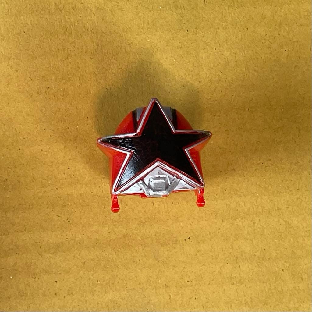 Resin Robot Parts Kit Oh Blocker | Red Battlezord | Robot accessories | Robot Kit Accessories | Ohranger |  Power Rangers Zeo