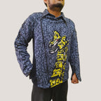 Bakuryuu Sentai Abaranger 2003 Aba Black Ranger jacket designed from Power Rangers Dino Thunder 2004, handmade, high-quality cosplay costume for anime and tokusatsu fans