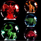 Gao Crystal, the iconic red power animal from Super Sentai Hyakujuu Gaoranger (2001) and Power Rangers Wild Force (2002), symbolizing the source of the Rangers’ transformation energy.