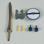 Resin Robot Parts Kit Flash King | Sword | Hand | Shield|  Bullet Launcher With 2 bullets | Robot Kit Accessories | Flashman
