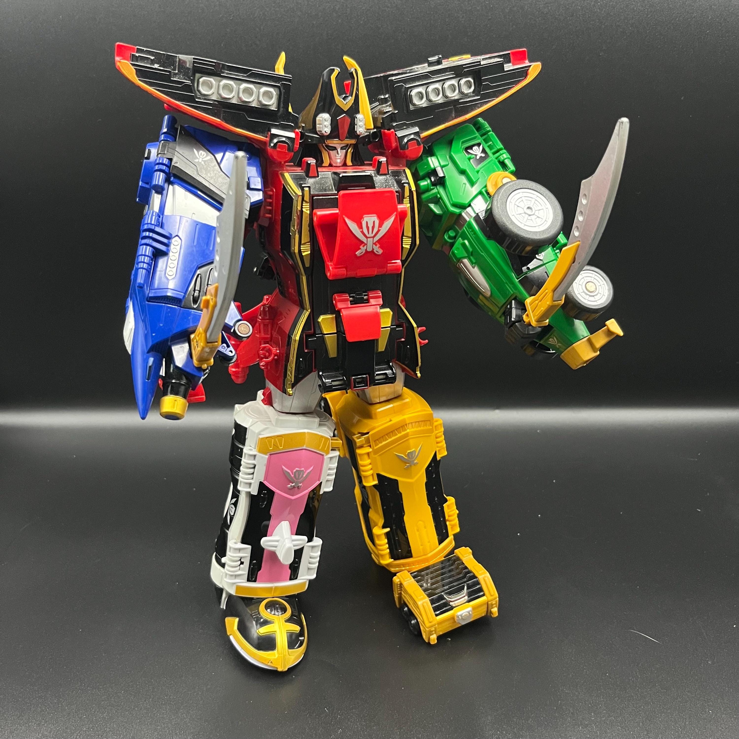 Legendary Megazord Version Japan | Power Rangers Super Megaforce | Gokaioh | Kaizoku Sentai Gokaiger