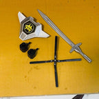 Resin Robot Parts Kit Change Robo | Sword | Hand | Shield|  Propeller | Robot Kit Accessories | Changeman