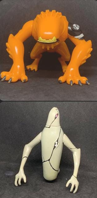 Action Figure Ben 10 Classic | Four Arms | Heatblast | XLR8 | Diamondhead | Grey Matter | Upgrade | Ripjaws | Stinkfly |Wildmutt |Ghostfreak