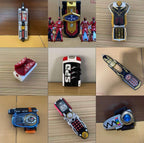 Legendary Morpher – Power Rangers Super Megaforce 2014; Overdrive Tracker – Power Rangers Operation Overdrive 2007; Mercury Morpher – Power Rangers Operation Overdrive 2007; Mystic Morpher – Power Rangers Mystic Force 2006; Samurai Morpher – Power Rangers Samurai 2011; Sushi Phone – Power Rangers Samurai 2011; Delta Morphers – Power Rangers S.P.D. 2005; Transmorpher – Power Rangers Time Force 2001; Legendary Silver Morpher – Power Rangers Super Megaforce 2014.