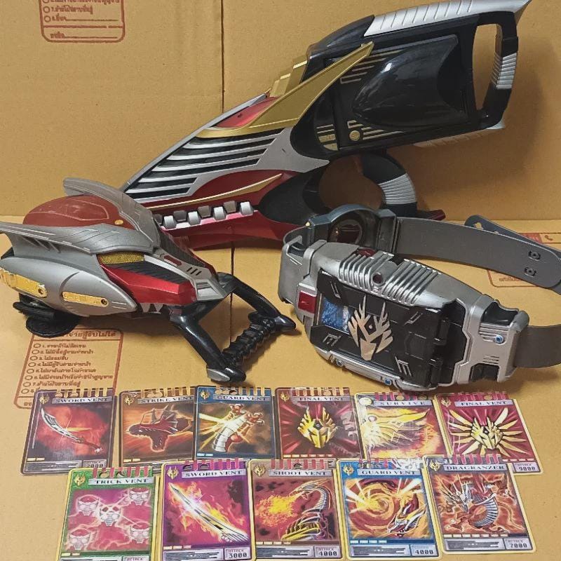 Kamen rider Dragon Knight  | Dragon Knight | Dragvisor |  V Buckle  | Dragvisorzwei |  Kamen rider