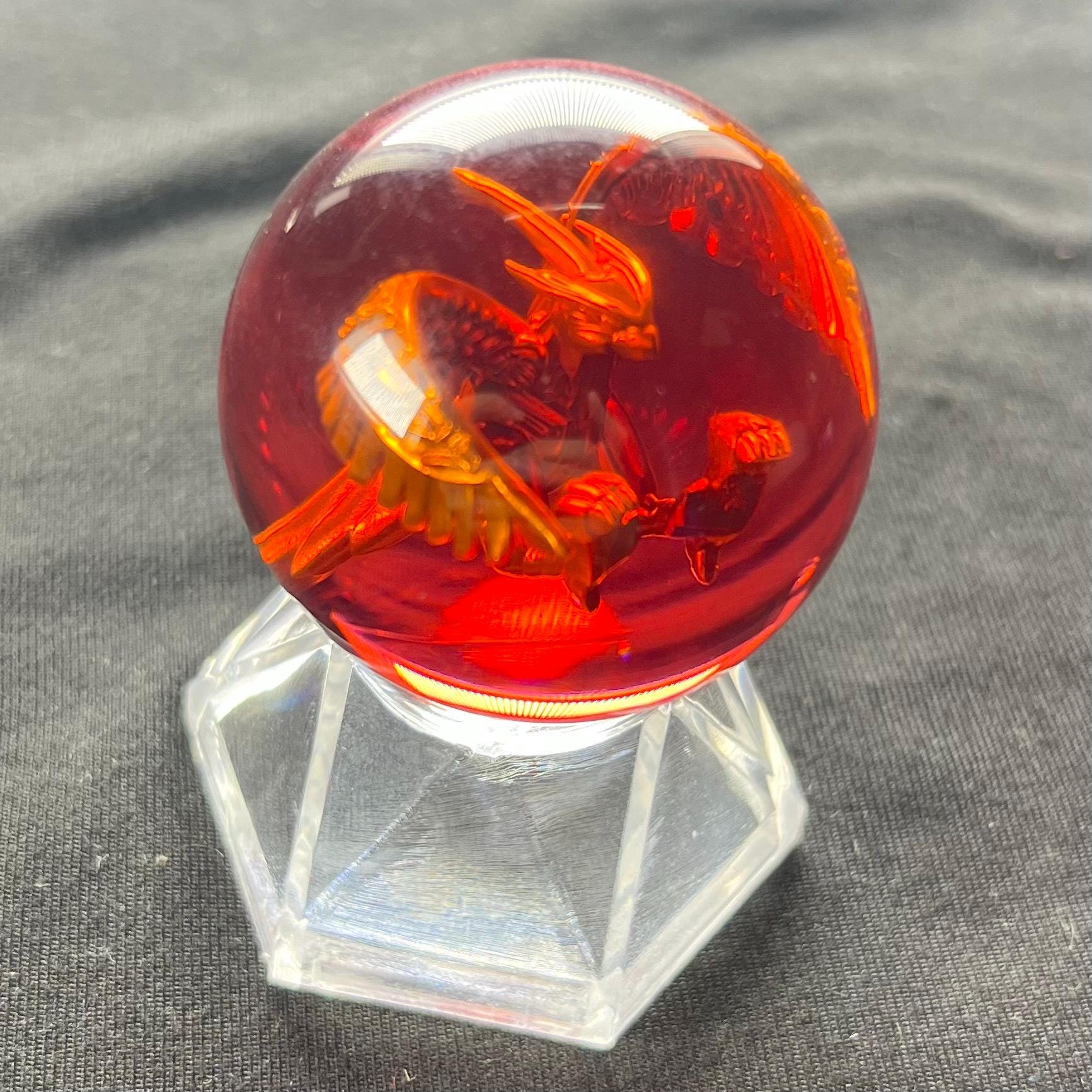 Gao Crystal, a powerful red crystal used as a power animal in Super Sentai Gaoranger (2001) and Power Rangers Wild Force (2002), central to the Rangers’ morphing devices.