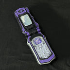Transformation devices Wolf Morpher and DX Wolza Phone, essential for Mahou Sentai Magiranger and Power Rangers Mystic Force rangers to activate their powers and morph.