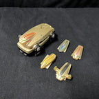 &quot;Growl Phone Morpher, the red and silver cellphone-style transformation device from Hyakujuu Sentai Gaoranger (2001), Japanese version of the Power Rangers Wild Force (2002) morpher.&quot;