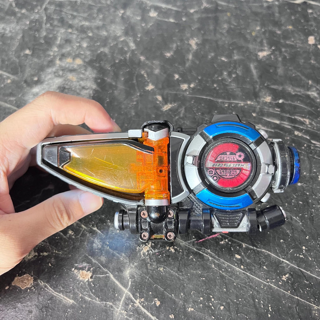 Beast-X Morpher, the wrist transformation device from Tokumei Sentai Go-Busters (2012) and adapted in Power Rangers Beast Morphers (2019), used by the rangers to morph and activate their powers.