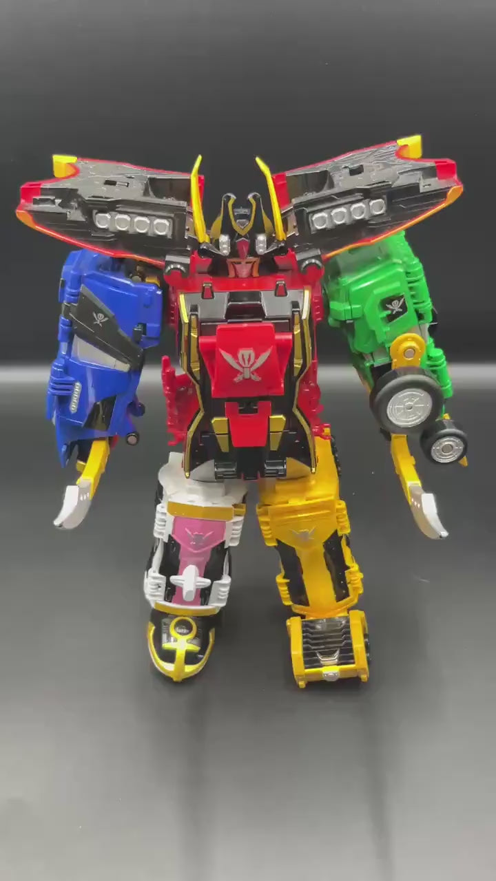 Legendary Megazord Version Japan | Power Rangers Super Megaforce | Gokaioh | Kaizoku Sentai Gokaiger